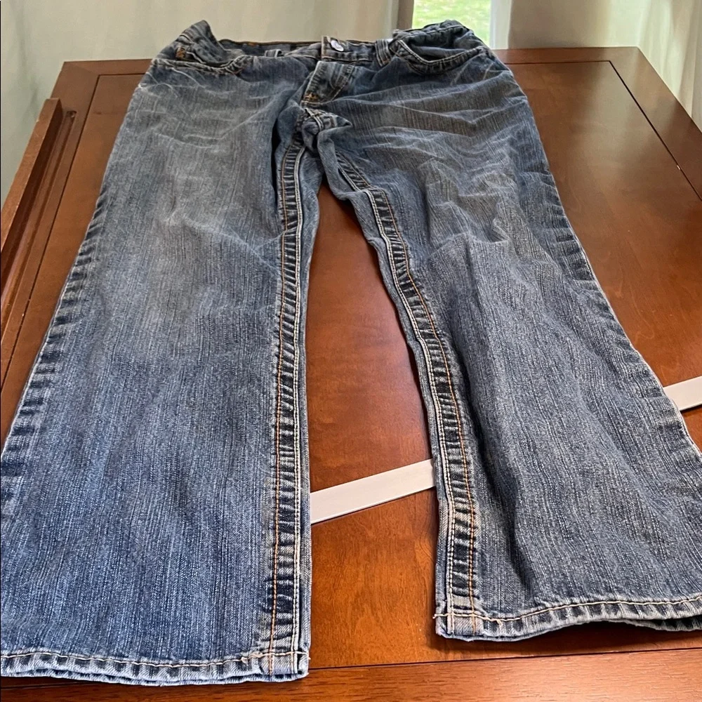 Ariat Men's Relaxed Boot M4 Flame Resistant Fit Blue Work Jeans